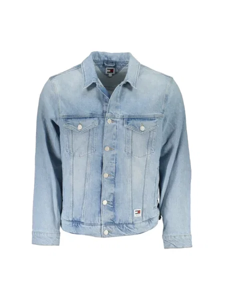 Kurtka jeansowa Tommy Jeans niebieska