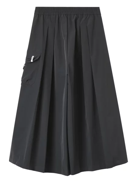 Plisované kalhoty Musium Div. černé