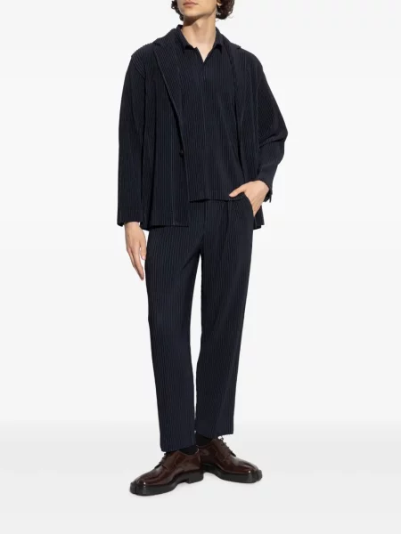 Плисирани панталон Homme Plissé Issey Miyake синьо