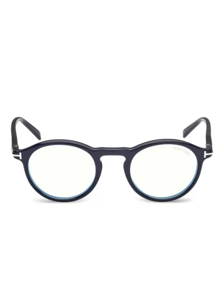 Ochelari de soare rotunzi Tom Ford Eyewear albastru