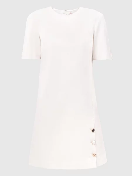 Сукня міні з логотипом Twinset біла