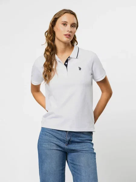 U.S. POLO ASSN. Top UWHolly tengerészkék fehér