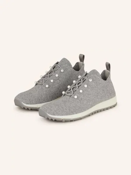 Jimmy Choo Sneakersy Veles S Umělými Perlami šedá