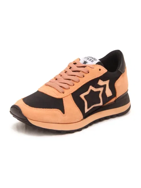 Sneakersy Atlantic Stars skórzane różowe