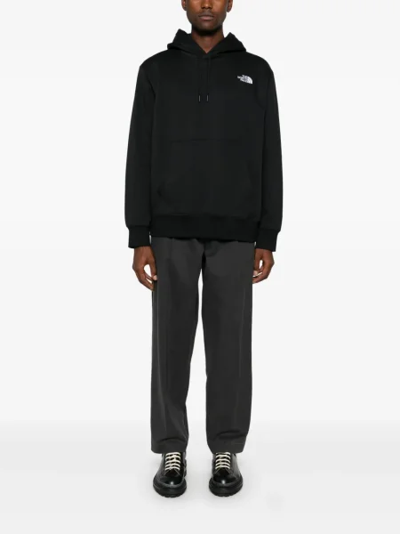Hanorac cu glugă The North Face cu broderie negru