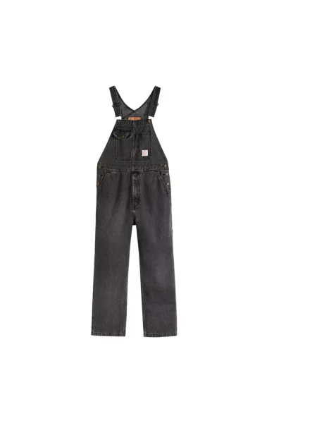Szerokie jeansy Levi's czarne