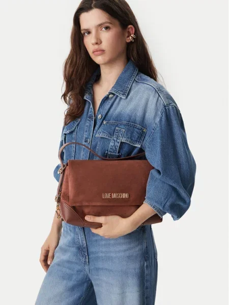 Torbica LOVE MOSCHINO smeđa