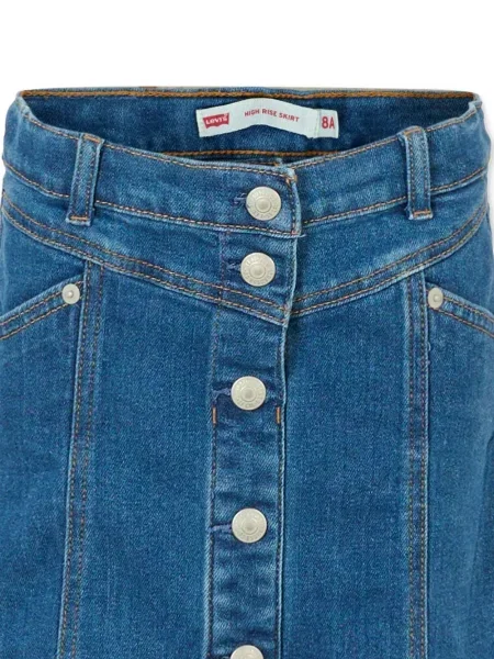 Spódnica jeansowa dziecięca Levi's niebieska