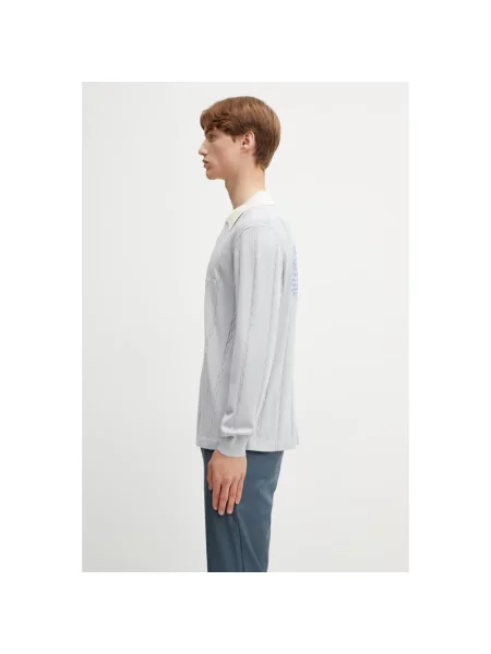 Sweter Filling Pieces niebieski