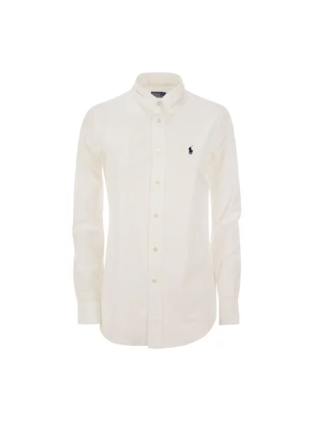 Koszula Polo Ralph Lauren z twillu biała