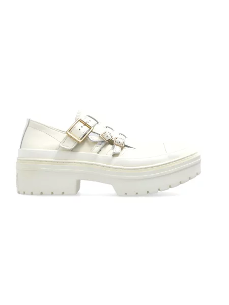 Loafersy Converse białe