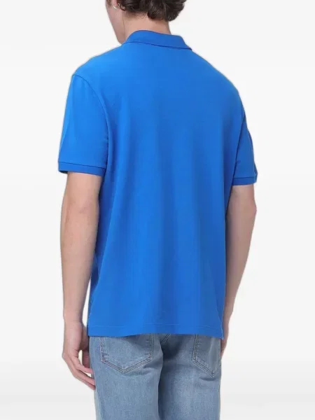 Pólóing Lacoste autogrammal kék