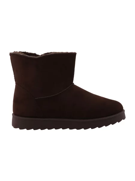 TOM TAILOR Botine închis maro