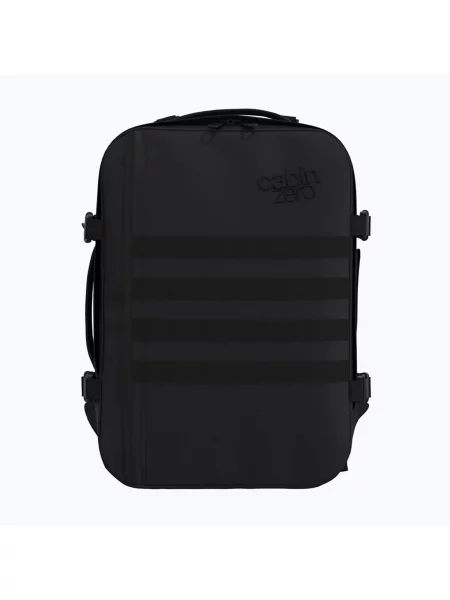 CabinZero Military 28 l turistický batoh absolutně černý