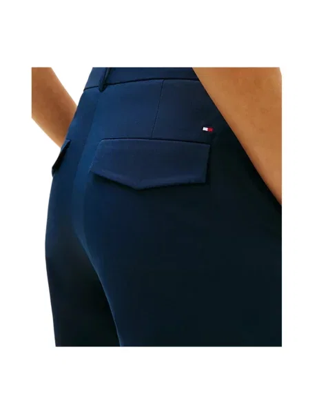 Nohavice Tommy Hilfiger modrá