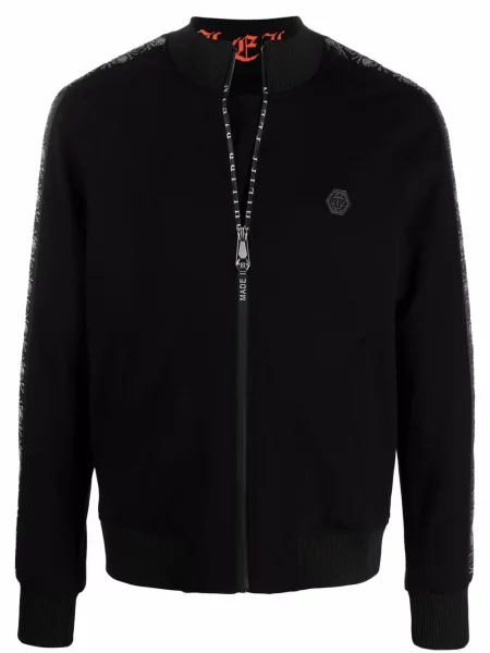 Яке тип бомбър Philipp Plein на райета