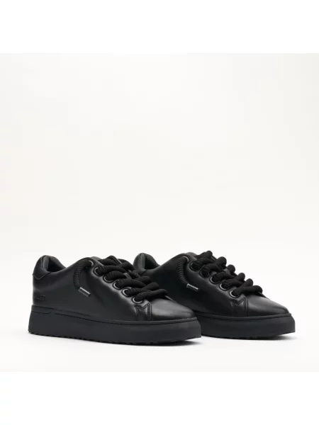 Sneakersy Mallet London skórzane czarne