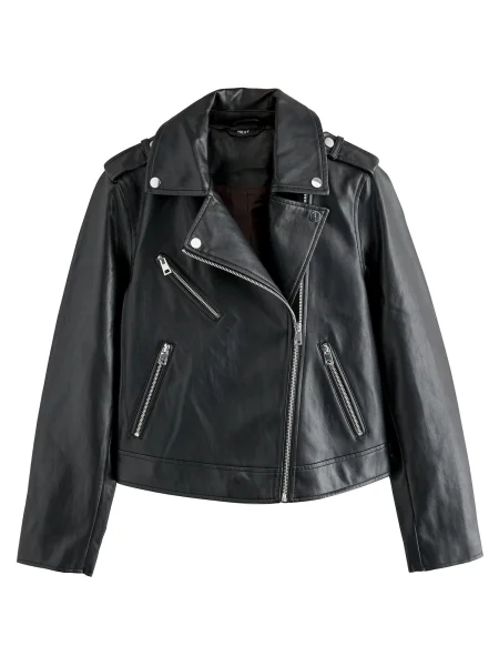 Next Geacă de primăvară-toamnă negru