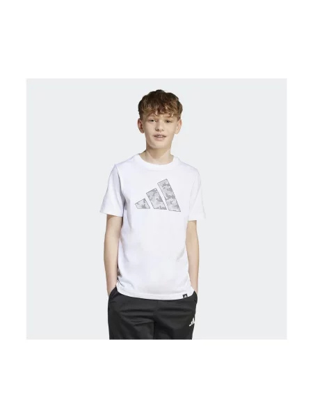 Tricou copii Adidas alb