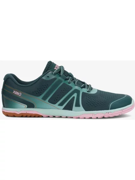 Buty do biegania Xero Shoes HFS II ciemny różowy zielony