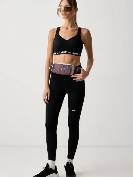 Nike športová podprsenka Indy High Support čierna