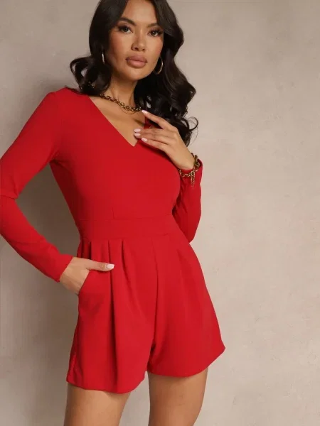 Salopetă Adiveli roșie