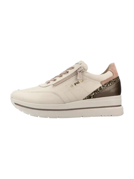 Sneakersy Nerogiardini zamszowe beżowe