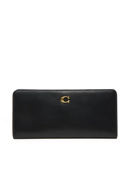 Coach Veliki ženski novčanik crna
