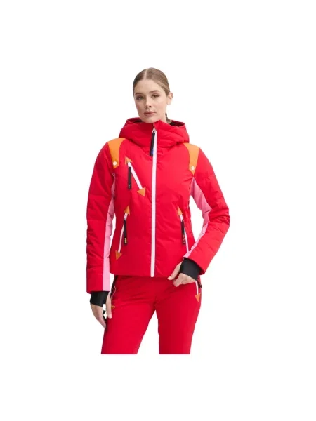 Rossignol kurtka narciarska puchowa Pilot x JCC czerwony