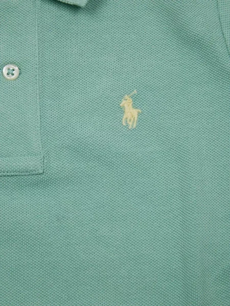Koszulka polo dziecięca Polo Ralph Lauren zielona
