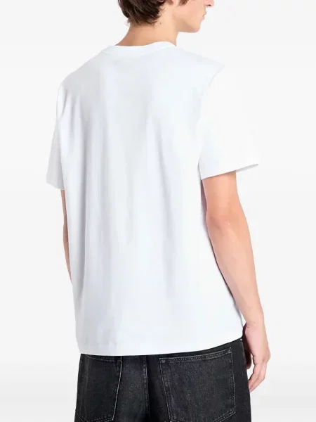 Tricou A.p.c. cu imagine alb