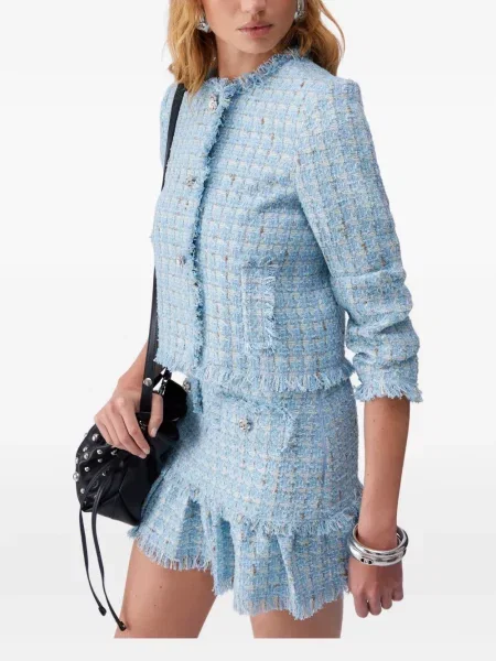 Fusta mini Liu Jo cu volane albastru