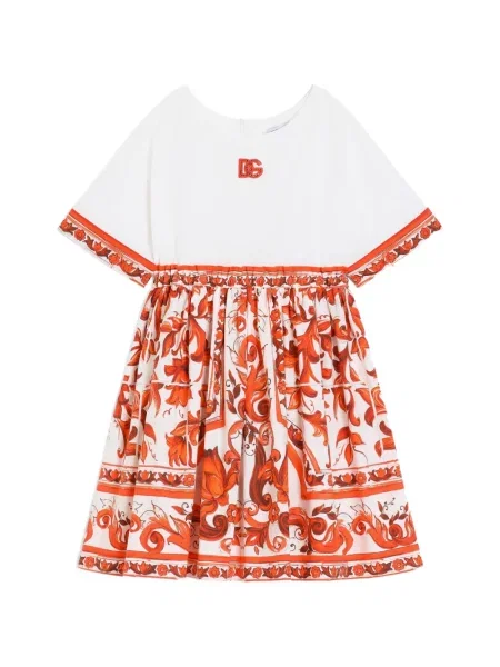 Sukienka dziecięca Dolce And Gabbana biała