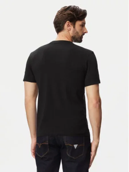 GUESS Tričko slonová kosť čierna