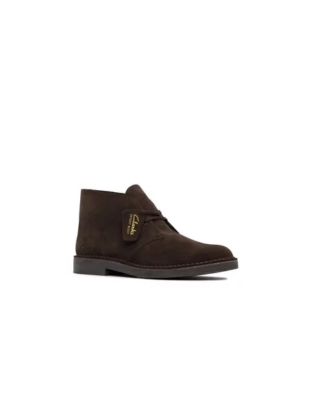 Kotníková obuv Clarks Desert Bt Evo Dark hnědá