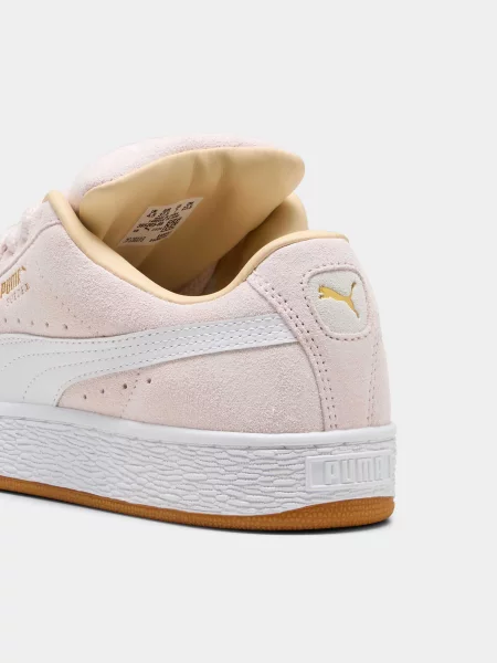 Замшевые кеды Puma розовые