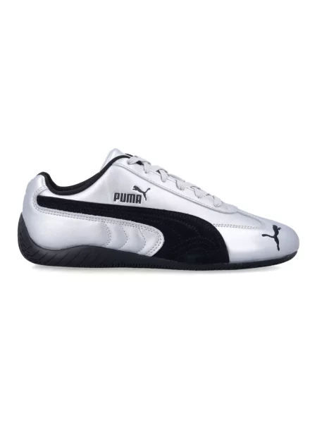 Sneakersy Puma skórzane szare