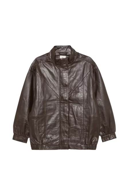 Geanta de piele The Garment maro