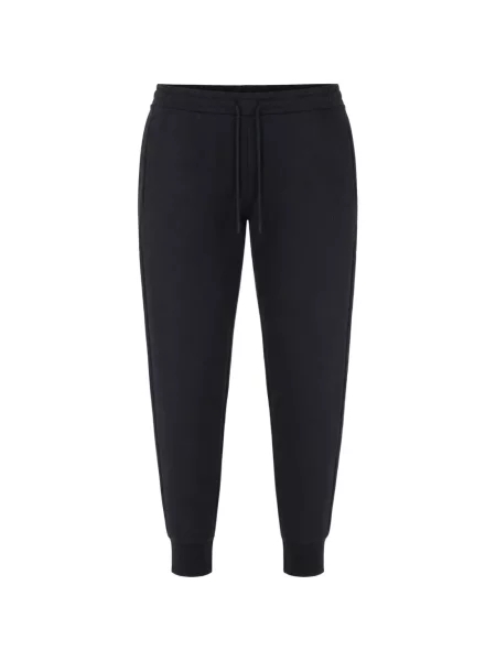 Pantaloni Boss Green Hugo Boss alergare cu cordon albastru