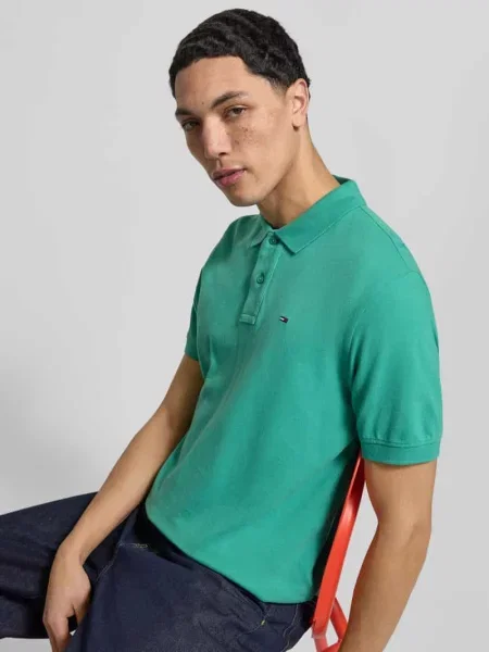 Koszulka polo Regular Fit z czystej bawełny Tommy Jeans