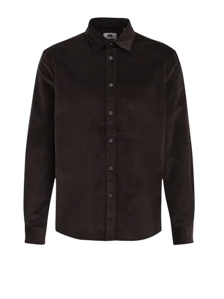 WE Fashion Cămașă închis maro