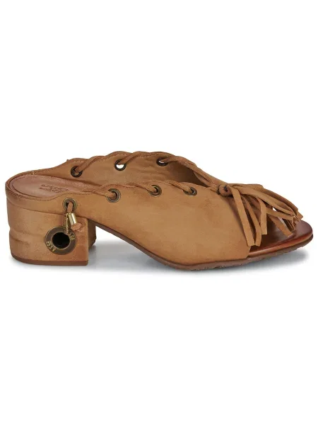 Papuci tip mules Airstep / A.s.98 maro
