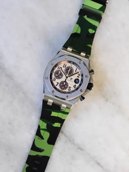 Zegarek Horus Watch Straps na ramiączkach zielony