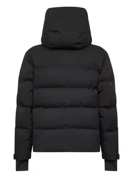 Geacă Moncler Grenoble cu glugă negru