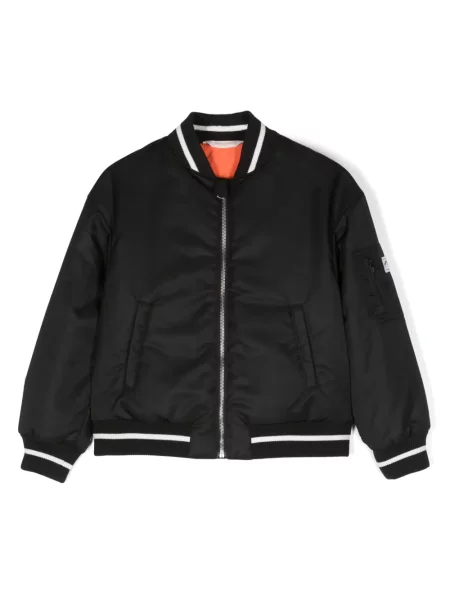 Kurtka bomber dziecięcy Palm Angels czarny