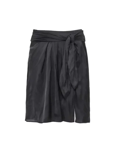 Satynowa spódnica Zadig & Voltaire czarna