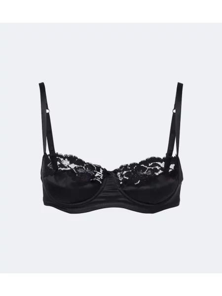 Sutien Dolce&gabbana din satin negru