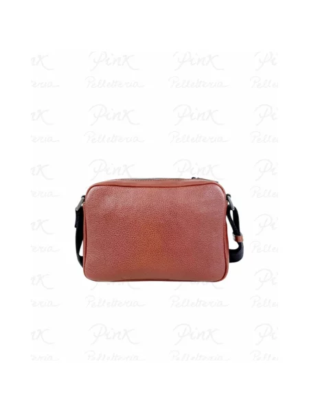 Torba crossbody The Bridge skórzana brązowa