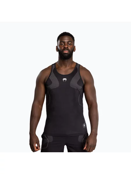 Мъжка тренировъчна тениска Venum Nexus Dry Tech black/silver черно