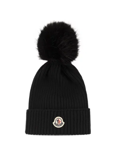 Gyerek sapka Moncler Enfant fekete